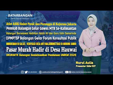BATARBANGAN Edisi 537 - Berita Seputar Balangan