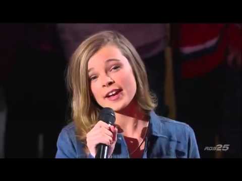 Maika Belisle Sings The National Anthems. February 1st 2015. (HD)