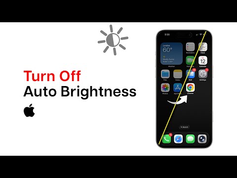 How To Turn Off Auto Brightness In iPhone?