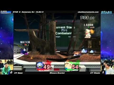 KTAR 8 - CT Vinnie vs CT Xzax - SSBB