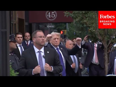 Breaking News: Trump Returns to Trump Tower After Guilty Verdict, Raises His Fists in the Air!! - Forbes