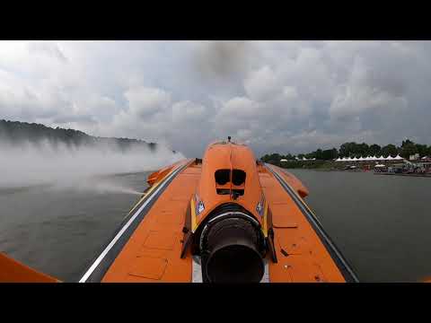 Hydroplane Racing Boat Does Complete Flip at 200 MPH