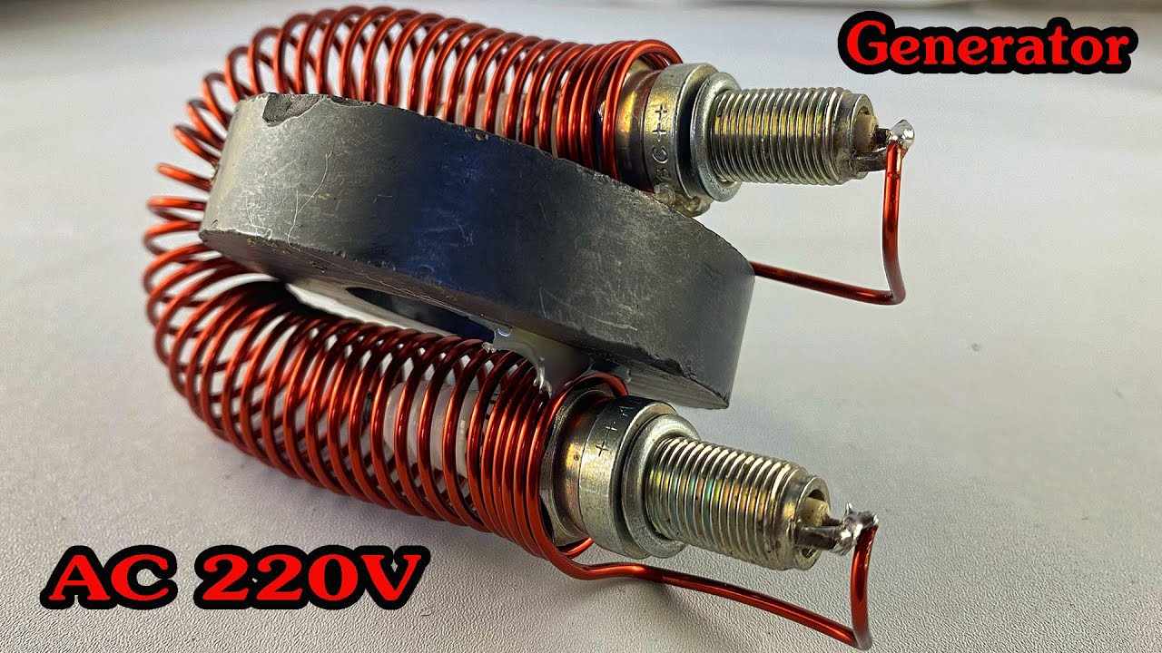 New Create Free Energy Generator At Home Using By Copper Wire & Magnet #technology
