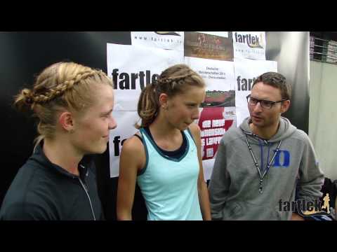 DM 2014 in Ulm - Goldstaffel 3x800m U20 TSV Bayer Dormagen