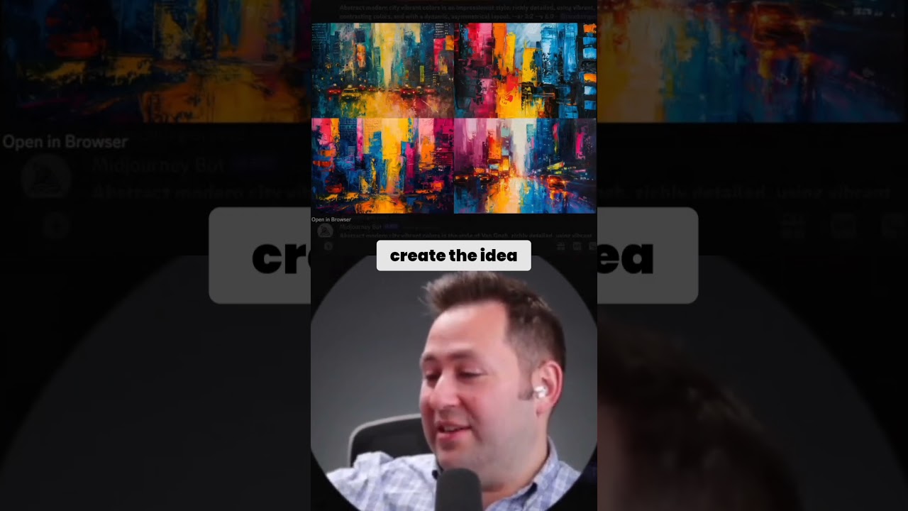 Abstract AI ART: Realistic Brush Strokes & BRIGHT Colors
