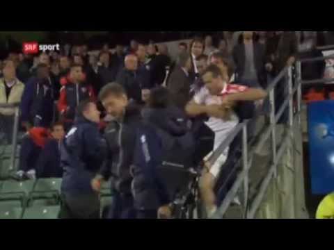 Margairaz geht auf Christian Constantin los  // FC Sion