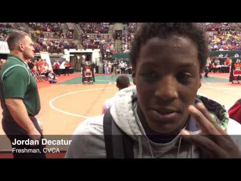 CVCA Freshman Wrestlers Jacob and Jordan Decatur