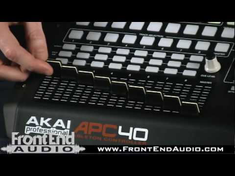 AKAI APC40 Ableton Live Control Surface @ FrontEndAudio.com