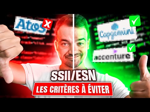 SSII / ESN : Fuyez ! (Les Pièges à Éviter ?)