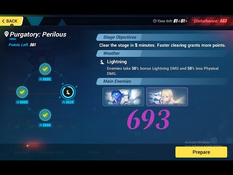 [Honkai Impact 3rd] Nirvana 483D- Durandal (Lightning Bouns)/ SS-SSS HoT|GD|RC| 4* Kiana Elf