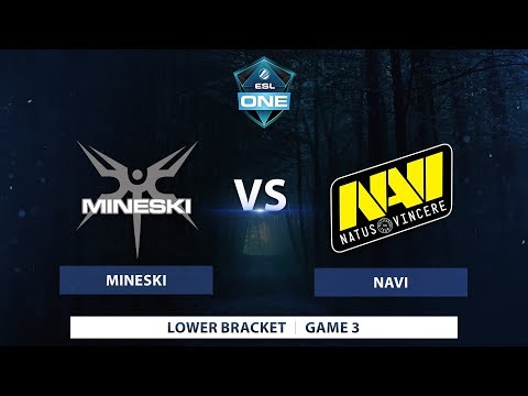 Mineski vs Navi | Game 3 | ESL One Genting 2018