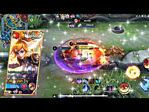 How to invade enemy buff //Fanny Gameplay mobile legend