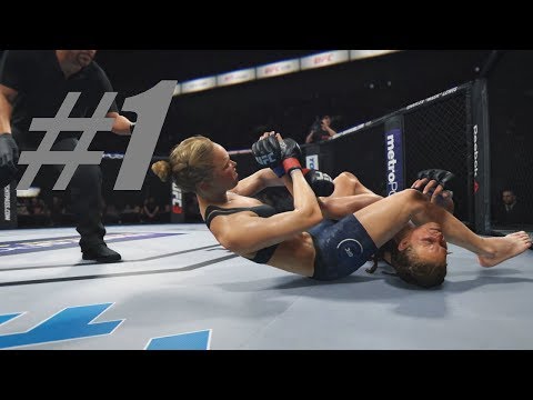 Get Rowdy: Ronda Rousey UFC 3 Career Mode Part 1: UFC 3 Career Mode (PS4)