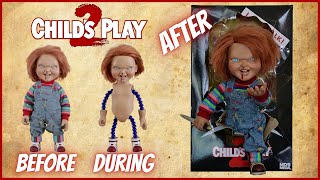 Mezco Child's Play 2 Chucky Figure Makeover- CHRIS' CUSTOM COLLECTABLES