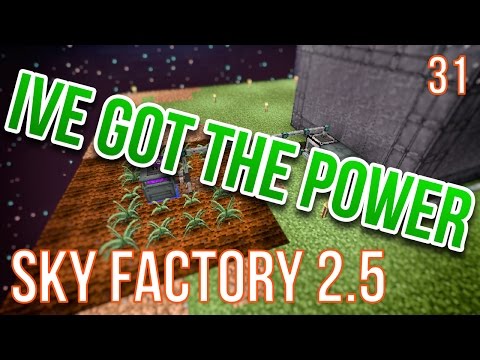 UNLIMITED POWER FROM BIG REACTORS | SKY FACTORY 2.5 EPISODE 31