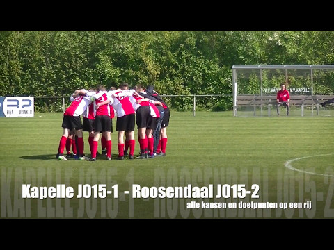 6 mei 2017 Kapelle JO15-1 - Roosendaal JO15-2
