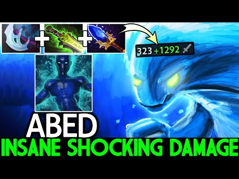 ABED [Morphling] 11K MMR Scepter Build Insane Shocking Damage 7.26 Dota 2