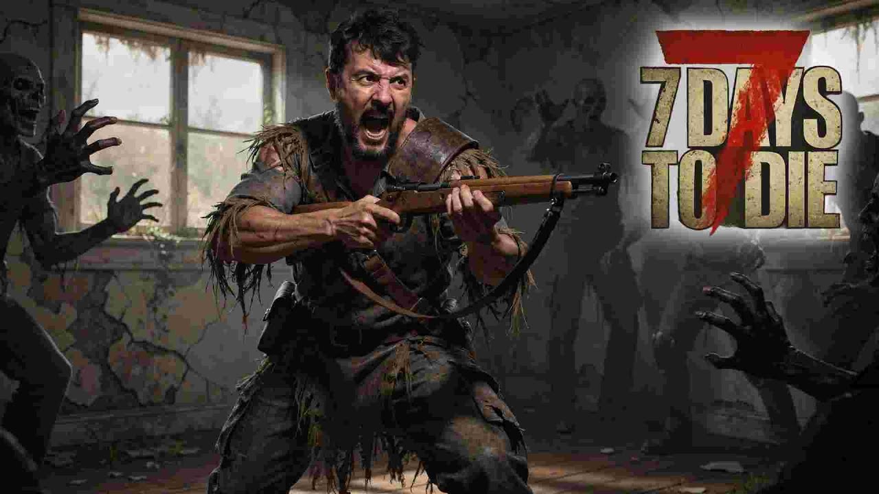 Mi puntería es un crimen contra la humanidad  | 7 DAYS TO DIE  EP.11