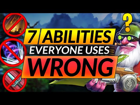 7 Abilities EVERYONE USES WRONG - Do THIS and INSTANTLY GAIN MMR - Tips and Tricks - Dota 2 Guide