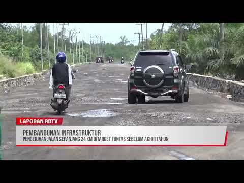 Pengerjaan Jalan Sepanjang 24 KM di Kab/Kota Dimulai 