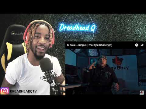 WHERE HAS K KOKE BEEN ? | AMERICAN REACT TO UK RAP! | K Koke - Jungle (FreeStyle Challenge) REACTION