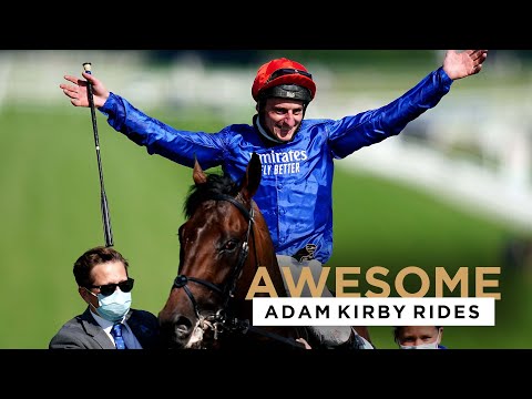 TEXTBOOK! FIVE AWESOME ADAM KIRBY RIDES INCLUDING EPSOM DERBY & JULY CUP