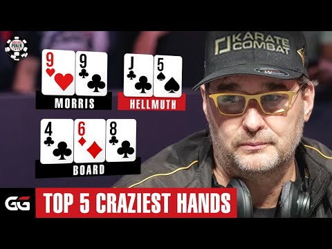 TOP 5 CRAZIEST Poker Hands in 2024 WSOP Day 1