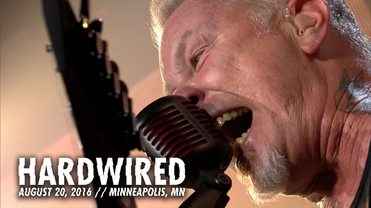 Metallica: Hardwired (Minneapolis, MN - August 20, 2016) - YouTube