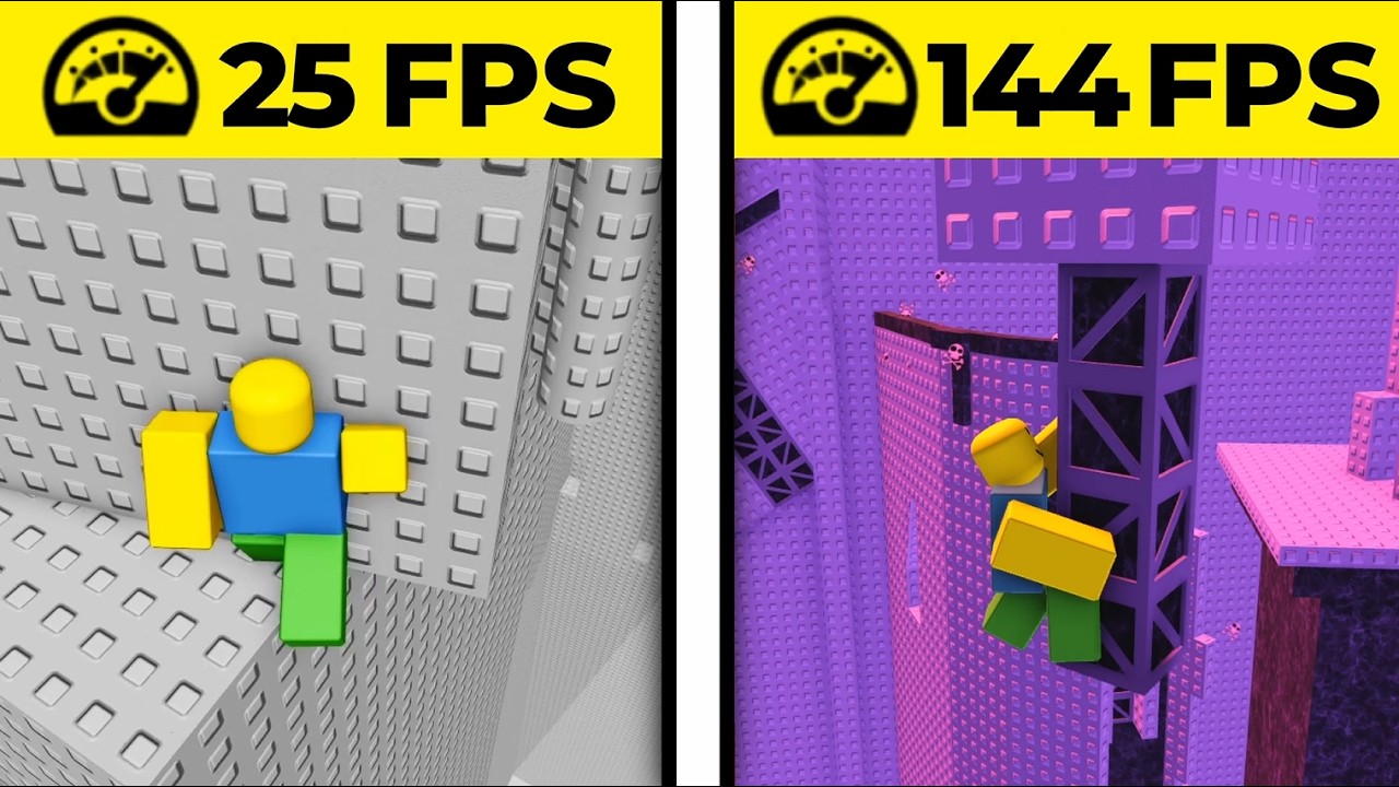 How Roblox's 240 FPS Cap Update Affects Roblox Obbies.