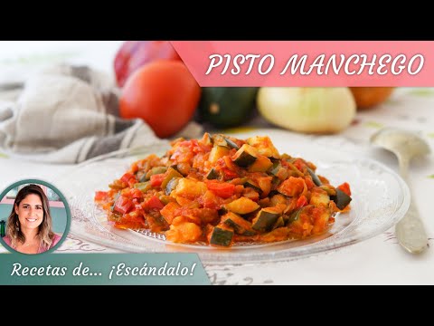 Traditional Manchego-style ratatouille, very easy and tasty