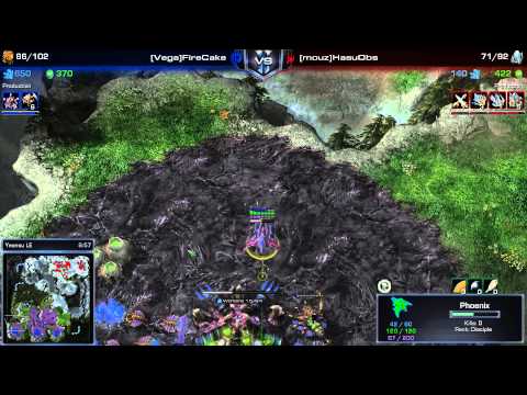 SC2 - Daily Masters - PvZ - HasuObs vs FireCake