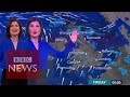 When BBC weather forecast goes wrong: Bloopers.
