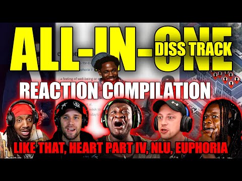 Kendrick Lamar - Like That, Heart Part IV, NTU, Euphoria - Reaction Compilation