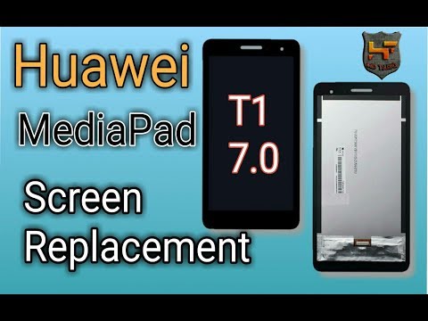 huawei mediapad t1 7.0 screen replace, step by step, T1 8.0 pro