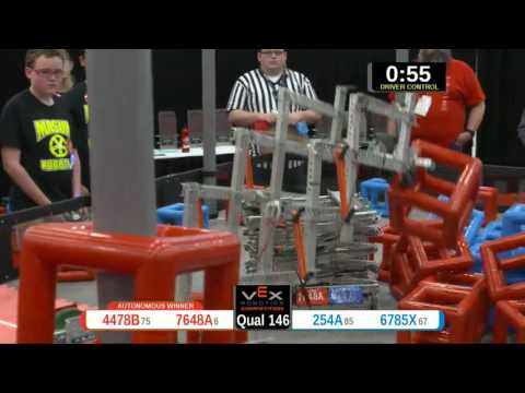 2015 VRC Sci Q146 - 4478B 7648A vs 254A 6785X - 69 to 44 - VEX Worlds 2015 - Science Division
