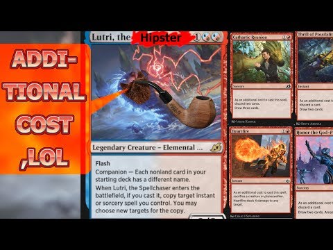 "Do you also bake your own bread?" Hipster Lutri Additional Cost Standard MTG Arena Ranked