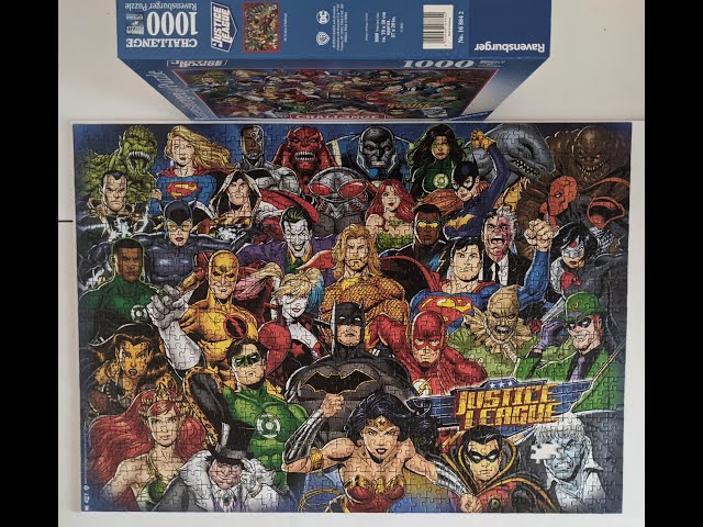 Vídeo relacionado con Clementoni Puzzle - DC Comics Justice Leaugue Core - Puzzle De 1000 Piezas para Adultos, Rompecabezas Adultos, Entretenimento, 39863
