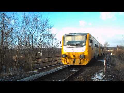 Služební vlak (ČD 814.172) - Spořice, 12. 1. 2013