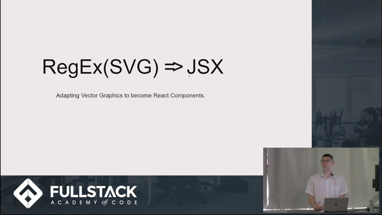 Tech Talk: RegEx (SVG) & JSX: Adapting Vector Graphics for React