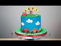 Simple And Easy Boys Car Cake