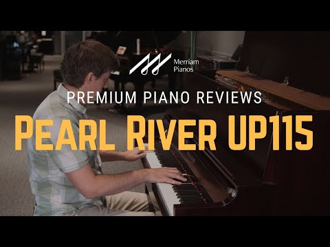 Pearl River UP115M5 Upright Piano 2014 - Ebony image 26