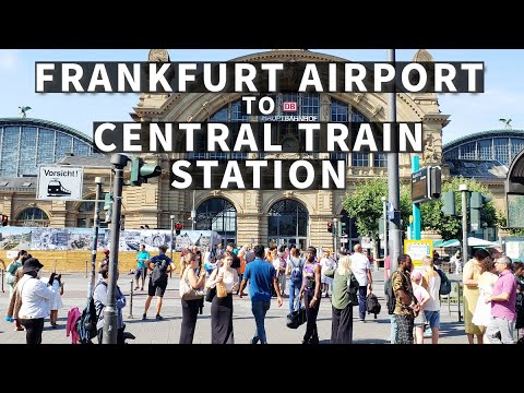 Como ir do aeroporto de Frankfurt para Frankfurt am Main HBF (Estação Central)