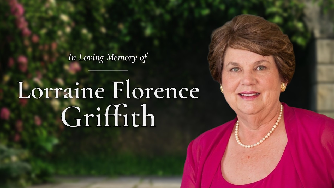 Memorial service livestream thumbnail for Lorraine Florence Griffith