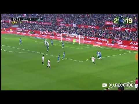 Oblak Amazing Save Sevilla 1-1 Atletico Madrid