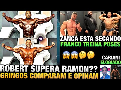 GRINGOS DIZEM QUE RAMON É INFERIOR A ROBERT TIMMS NESTA POSE - ZANCA SECANDO + FRANCO E CARIANI