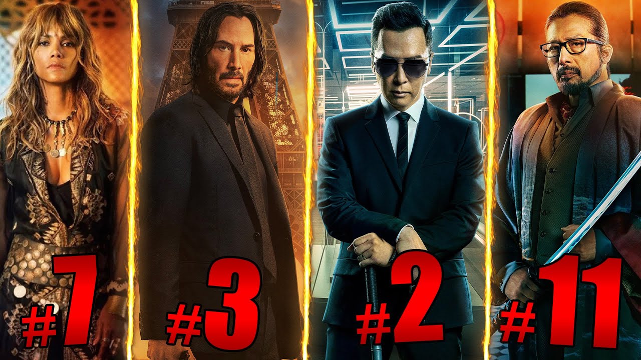 Who’s the Most Skilled Fighter in John Wick? | Ranking Every Fighter From WEAKEST To STRONGEST