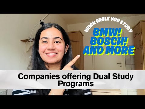 Top 5 Companies offering Dual Study Programs in Germany 🇩🇪