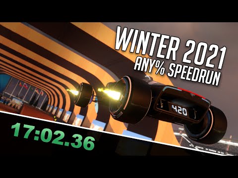 Trackmania Winter 2021 any% Speedrun WORLD RECORD