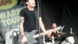 White People For Peace - Against Me! @ Vans Warped Tour 2008