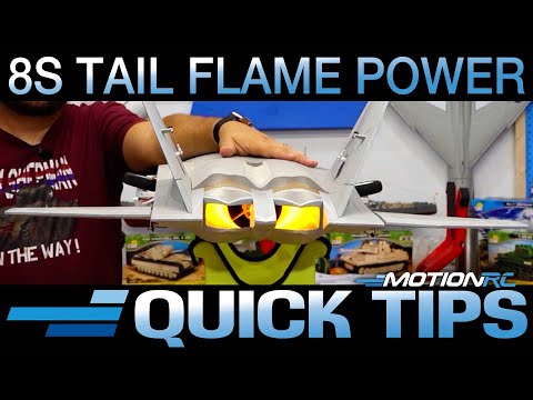 Powering Your Freewing Tail Flame With 8s  | Quick Tips | Motion RC